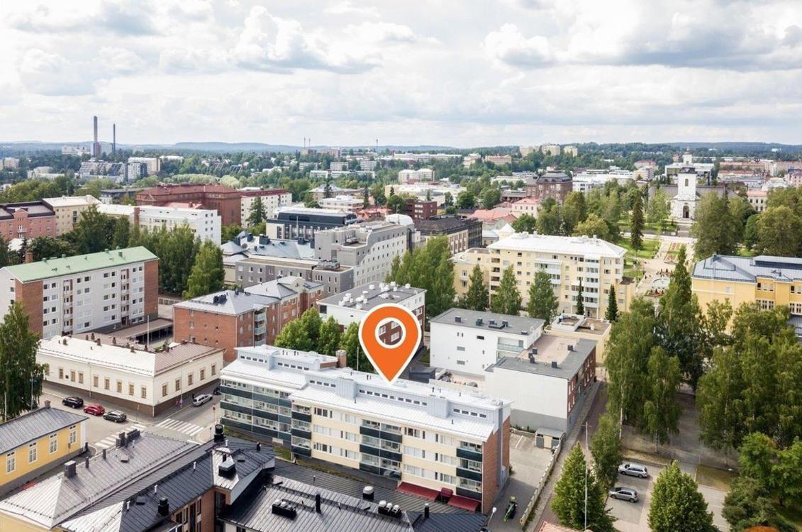 City Apartment Snellmaninkatu 22 A, Yksityinen Pistokkeellinen Paikoitus Sisaeltyy Hintaan 쿠오피오 외부 사진